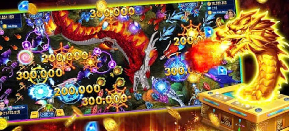 Vũ khí sử dụng khi chơi Bắn Cá Long Vương 188bet